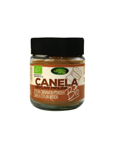 Canela Ceylan molida XL Bio 70g Especias Artemis